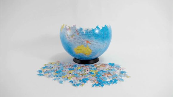 globe puzzle
